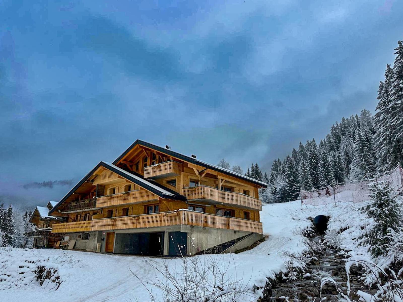 L'Etoile Du Linga Apartment Châtel Екстериор снимка
